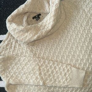 H&M Cowl Neck Knit Sweater Dress